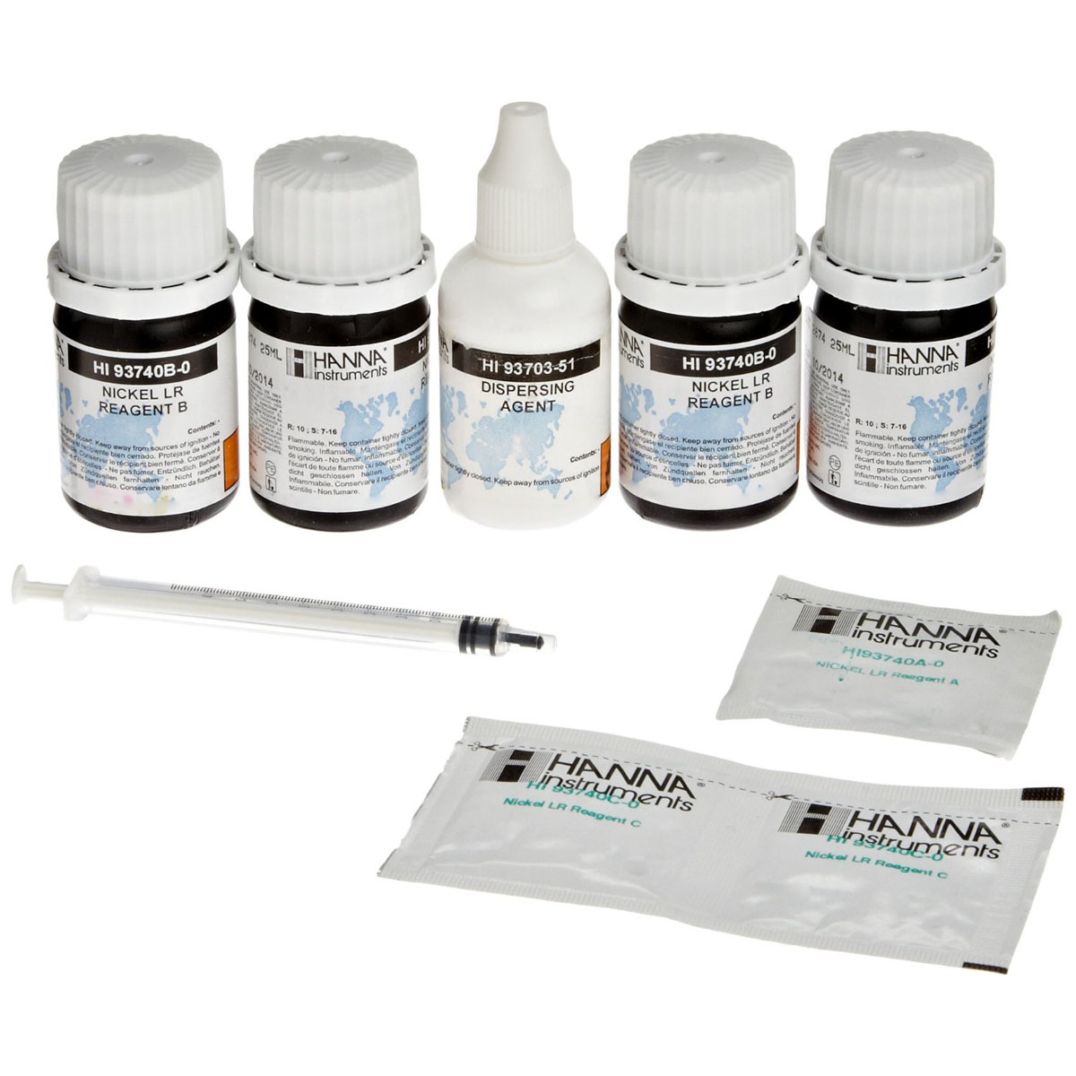 HI93740 Nickel niedrig - Reagenzien-Kit - 50 Tests