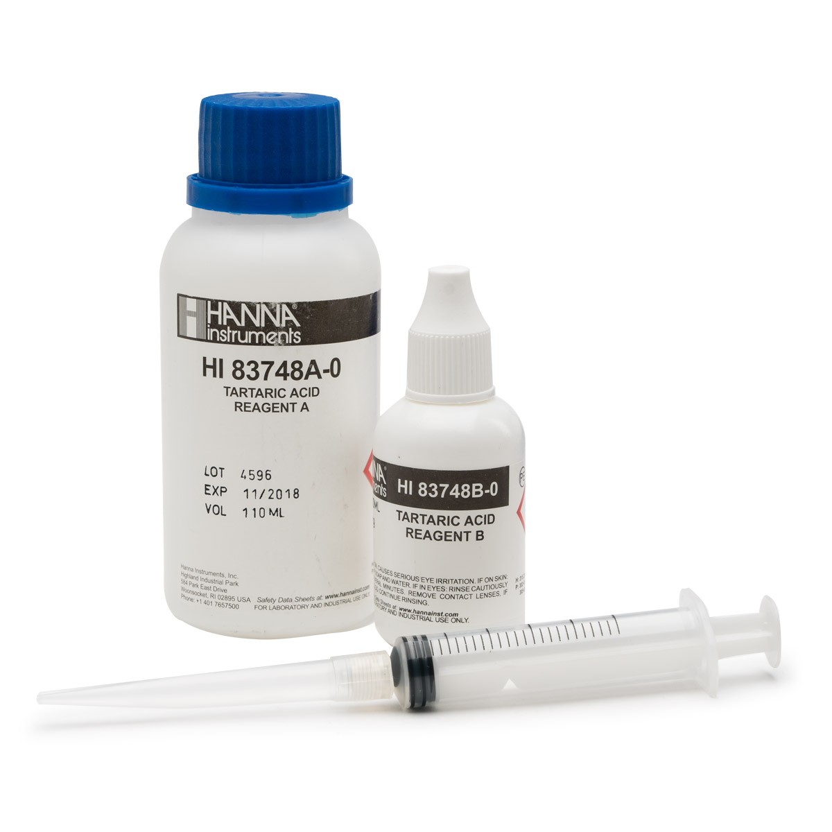 Reagenzien für die Weinsäurebestimmung (20 Stk.)