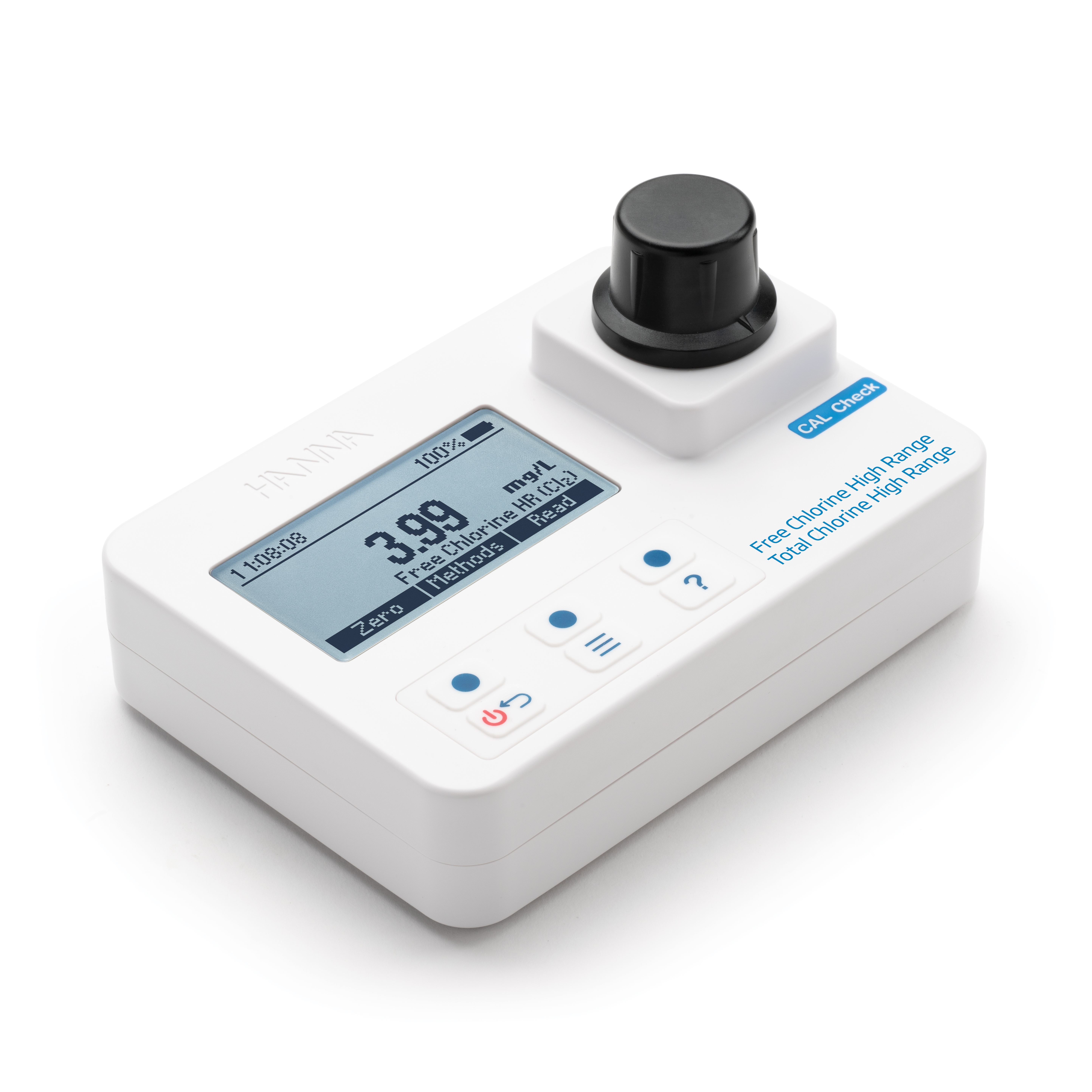 Photometer für Chlor frei & gesamt, 0,00 bis 10,00 mg/L (als Cl2)