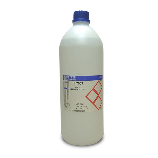 hi7009_1l Kalibrierlösung pH 9,18; Standardqualität, 1000mL-Flasche
