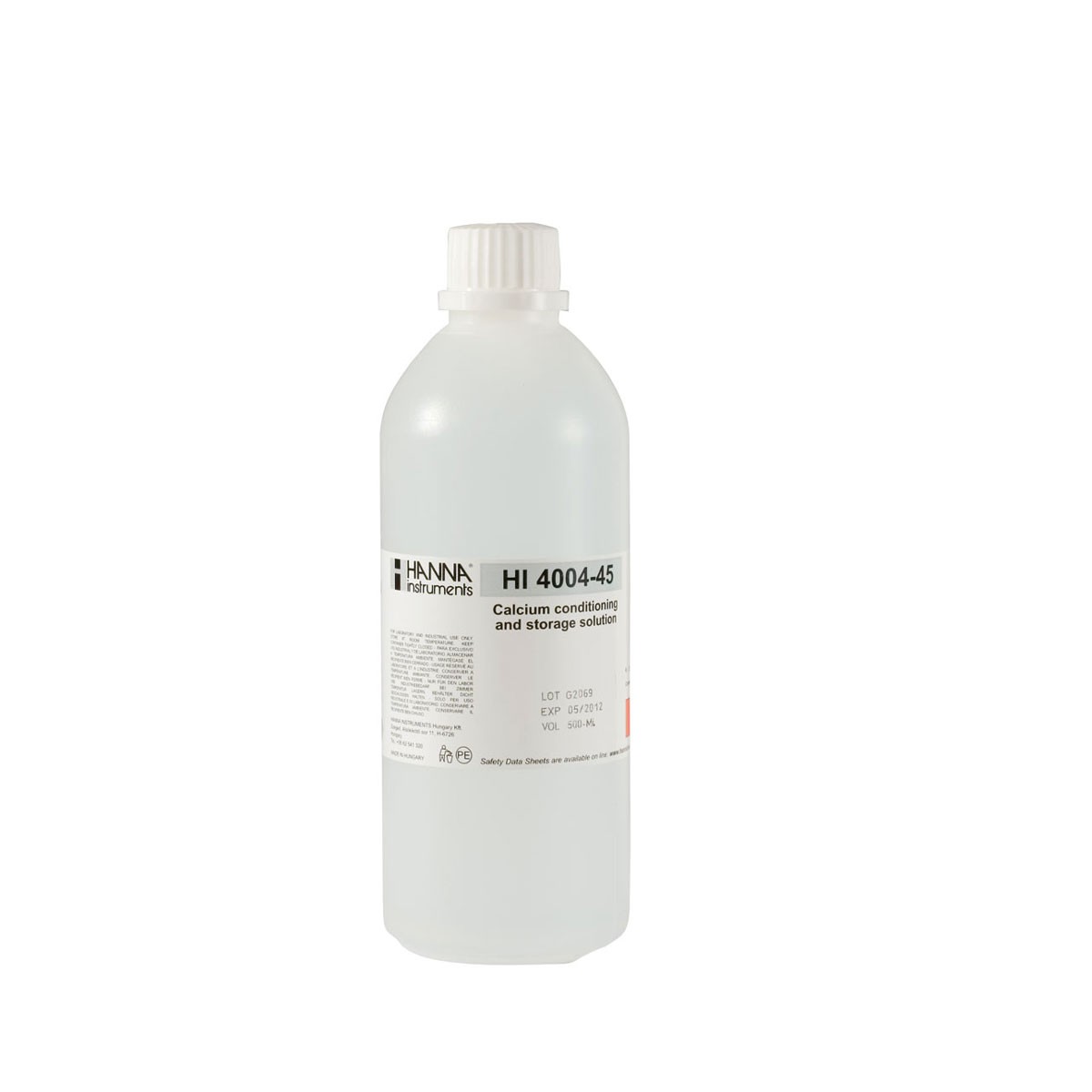 hi4004-45 Konditionierung- und Aufbewahrungslösung für Calcium-ISE, 500 mL