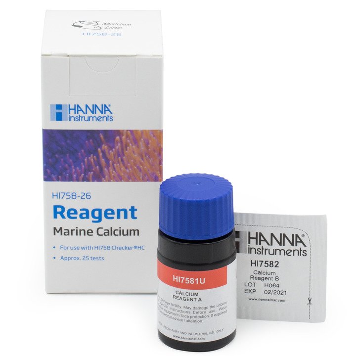 HI758-26_Calcium_Reagent-720x720-7bbbe707-d72c-4818-a0d2-818c6a785a8d Reagenzien für HI 758 Checker HC ®, Calcium in Meerwasser, 25 Tests