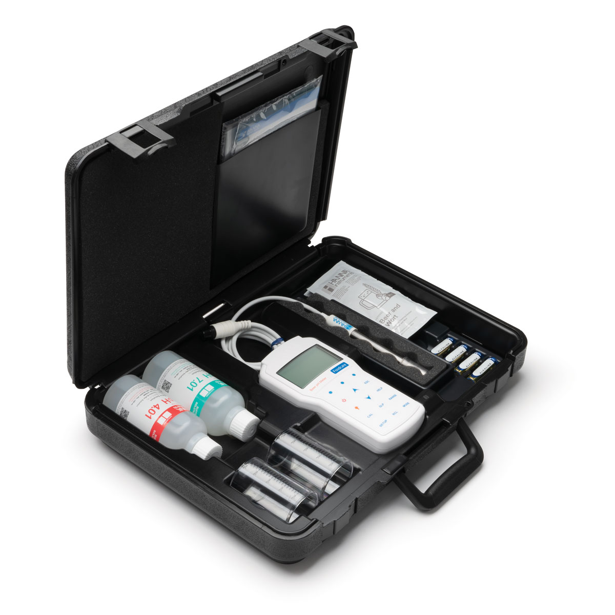 HI98167_pH_Meter_Bier_im_Koffer