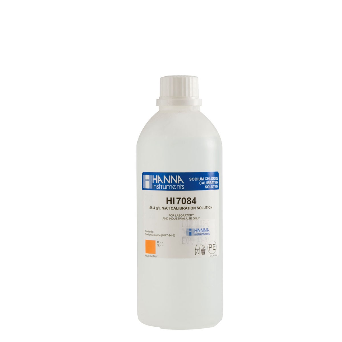 Standardlösung 58,4 g/L NaCl, 500mL-Flasche
