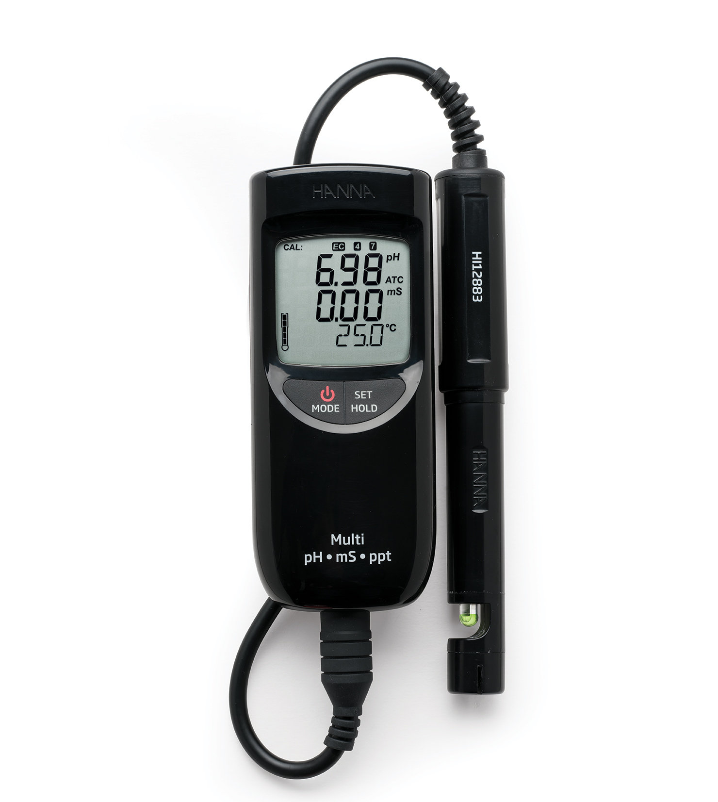 Multiparameter-Messgerät (pH/EC/TDS/°C) für den hohen Messbereich (EC)