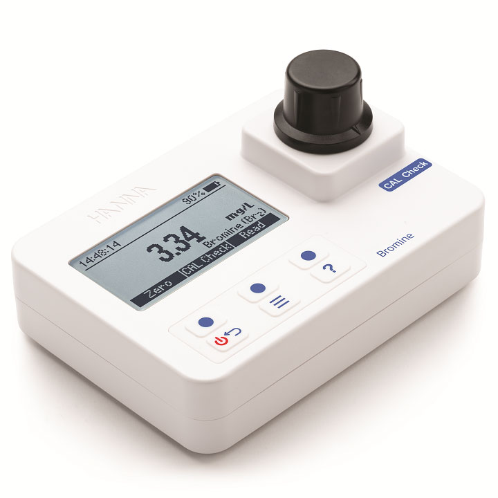 Photometer für Brom im Bereich 0,00 - 10,00 mg/L