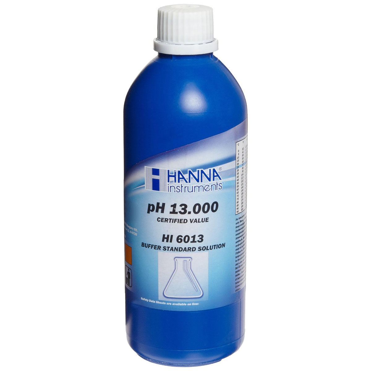 Kalibrierlösung pH 13,000; Premiumqualität, 500mL-Flasche