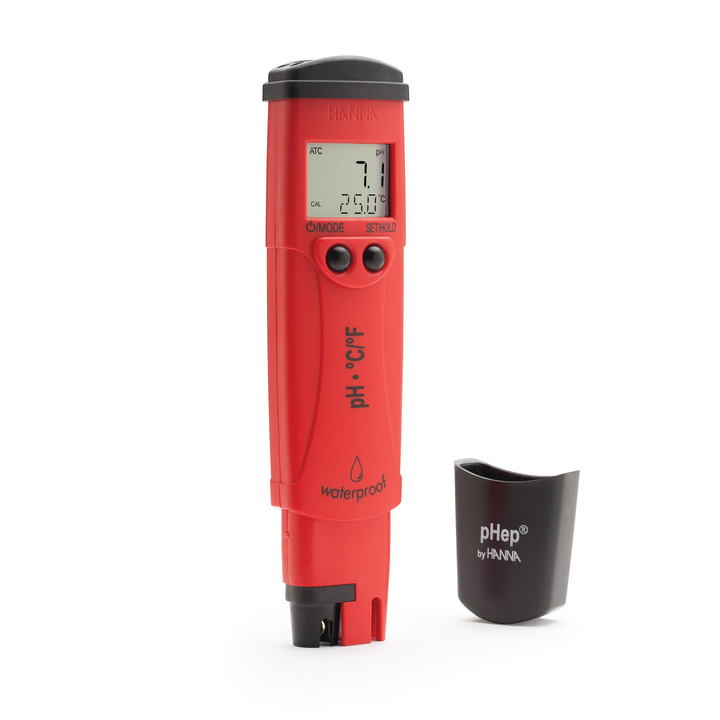 HI98127 pHep®4  pH/°C-Tester (pH 0,1 Auflösung) - wasserfest