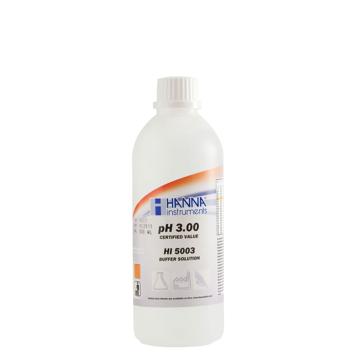 Kalibrierlösung pH 3,00; technische Qualität, 500mL-Flasche