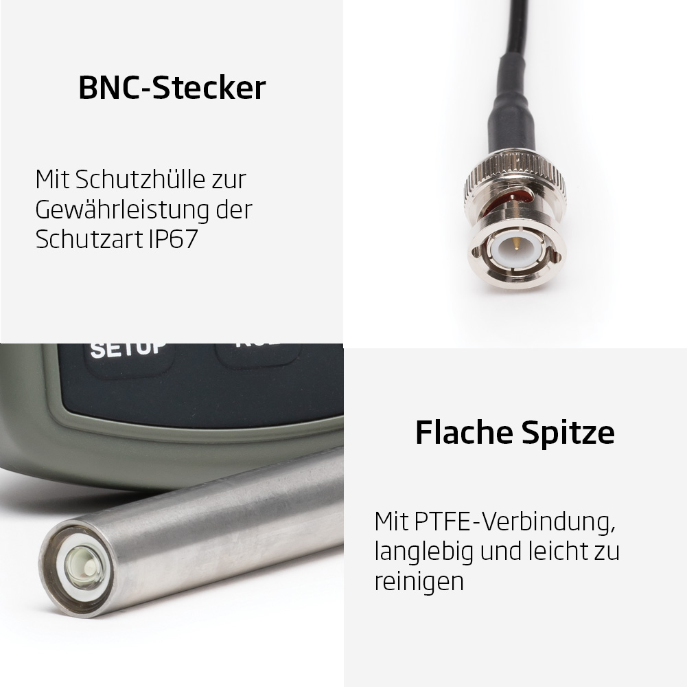 Professionelles Handmessgerät für pH, Redoxpotential und ISE - HI98191
