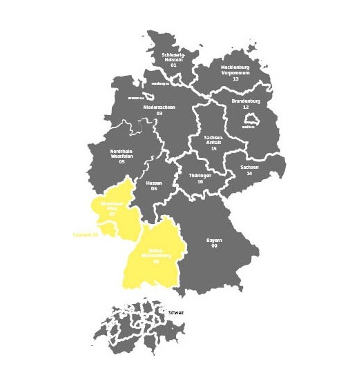 Vertriebsgebiet Hanna Instruments