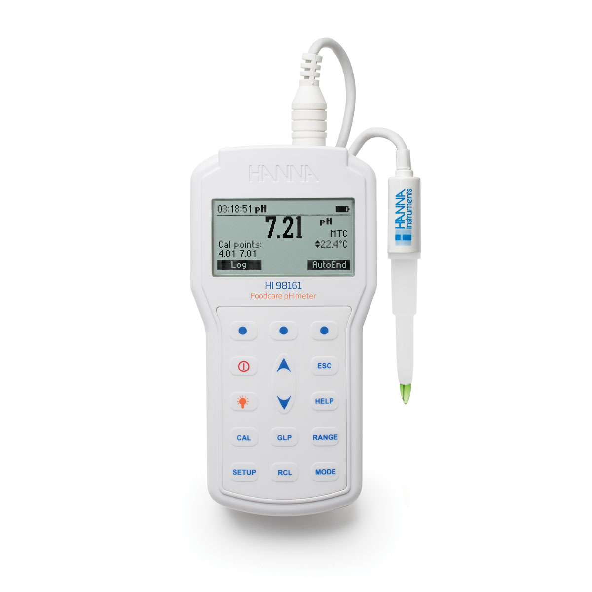 HI98161 Professionelles Foodcare HACCP-Hand-pH-Meter
