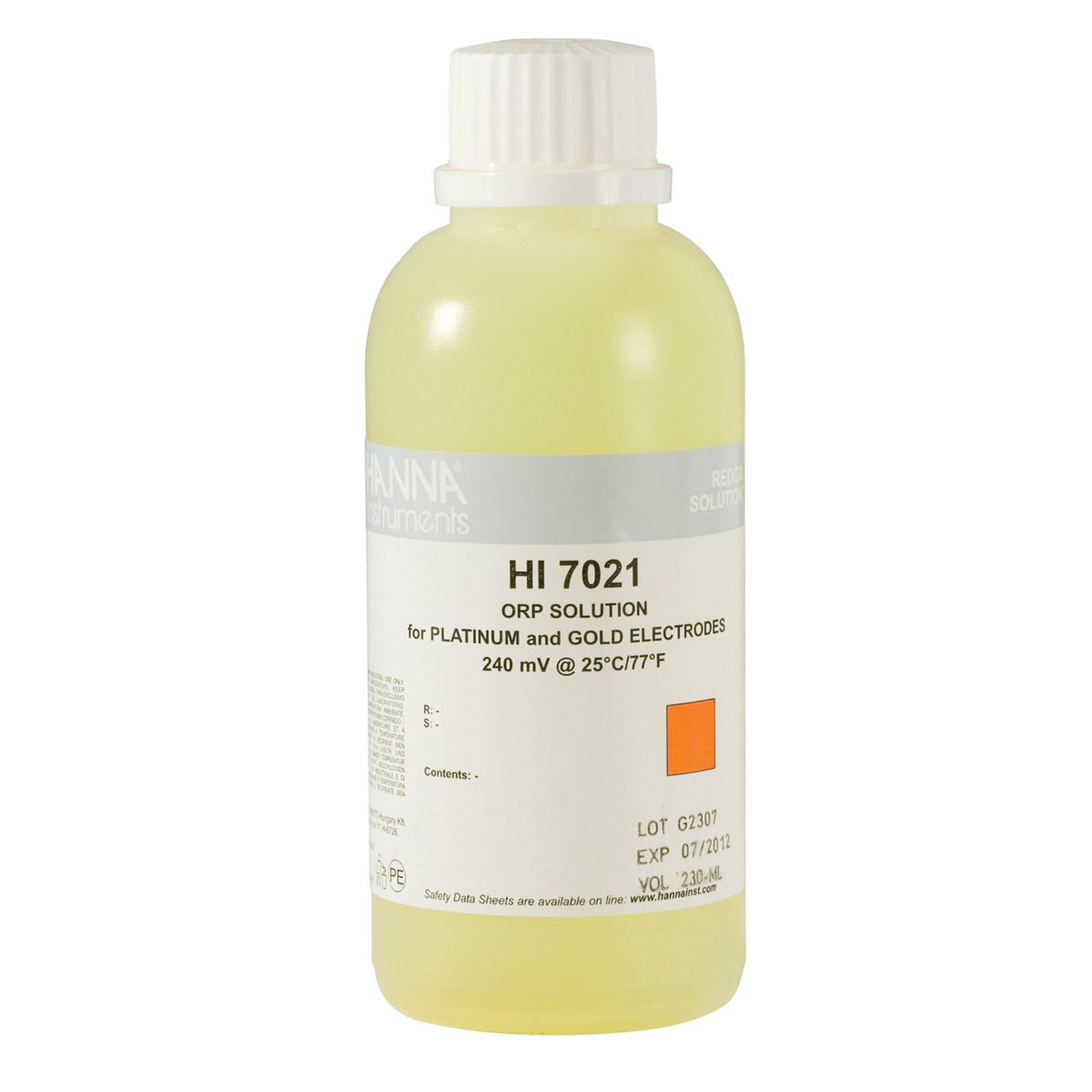 HI7021M Testlösung Redoxpotential 240 mV, 230mL-Flasche