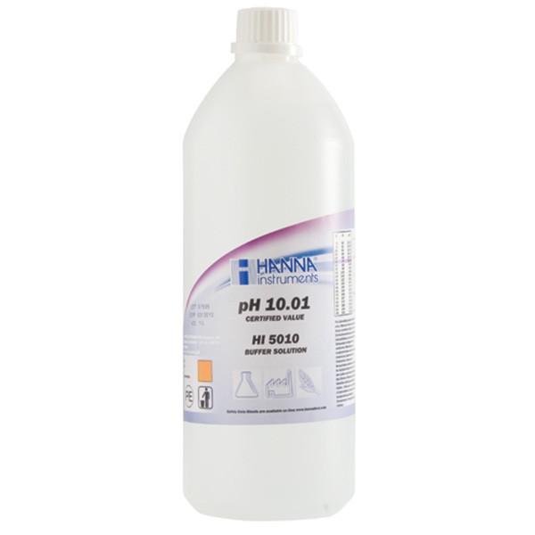 Kalibrierlösung pH 10,01; technische Qualität, 1000mL-Flasche