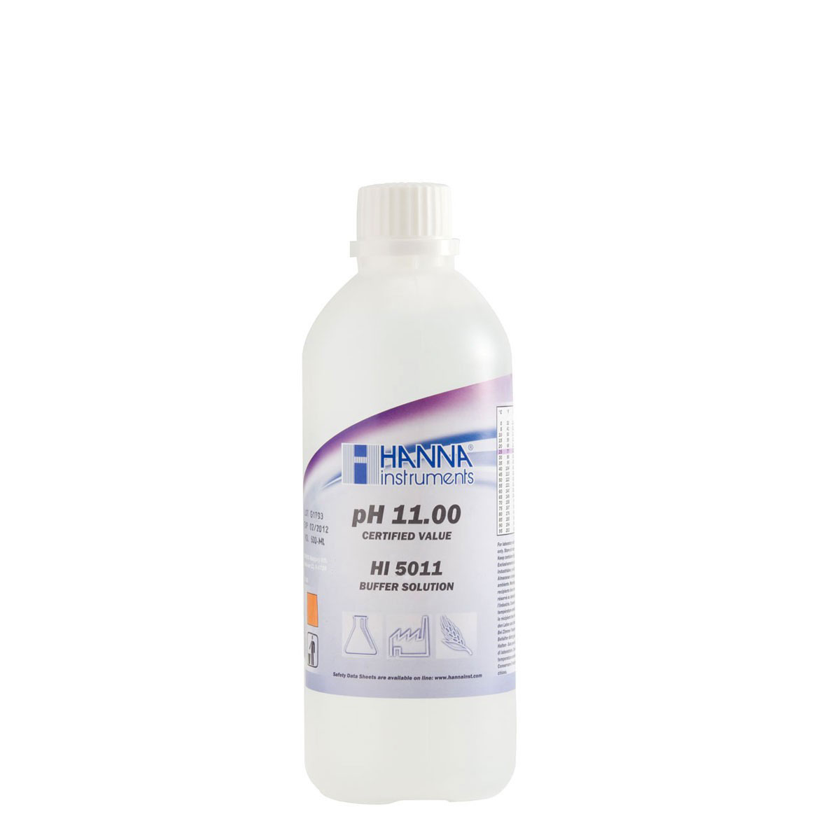Kalibrierlösung pH 11,00; technische Qualität, 500mL-Flasche