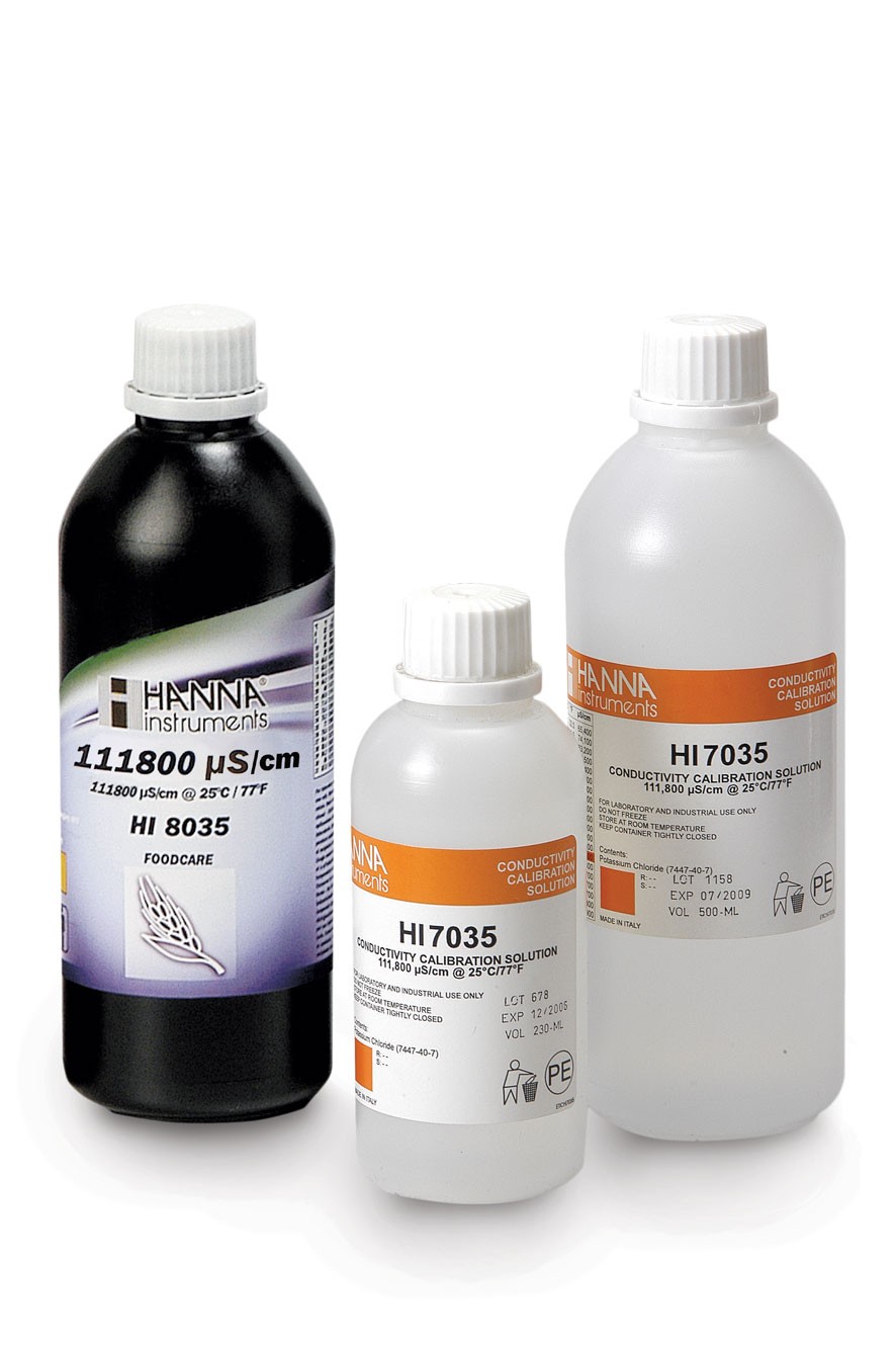 Kalibrierlösung Leitfähigkeit 111,80 mS/cm, 500mL-FDA-Flasche
