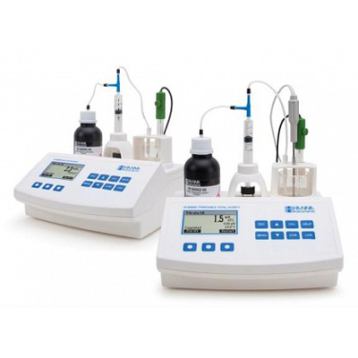 hi84500-hi845021-1 Minititrator für Schwefeldioxid frei und gesamt + Redox-Meter