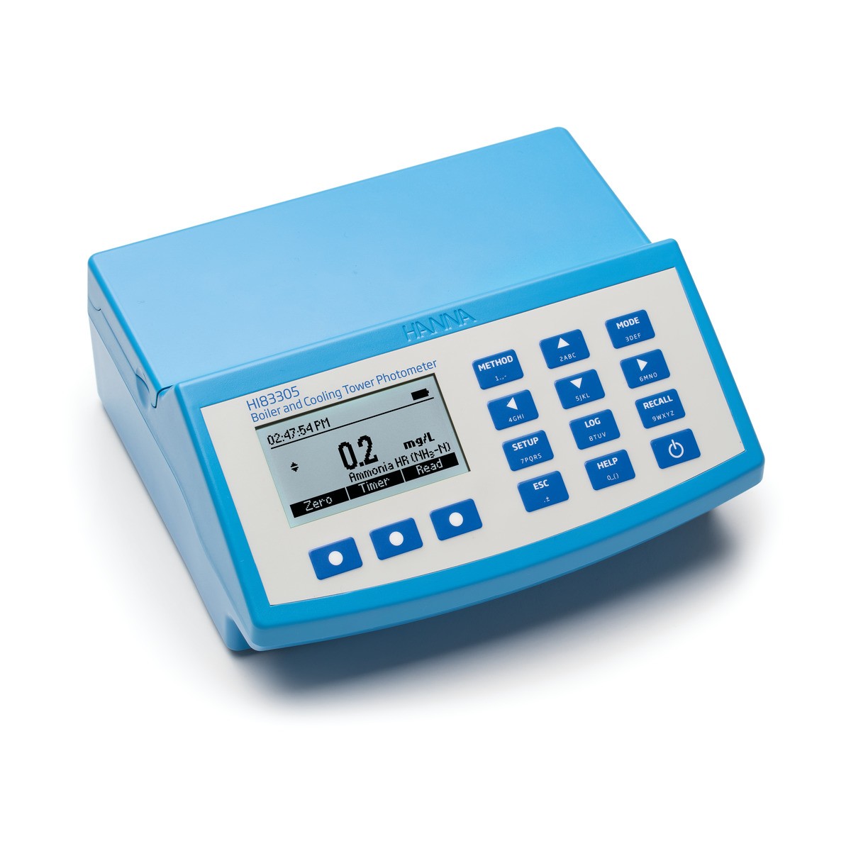 Photometer für Boiler und Kühltürme mit pH-Meter