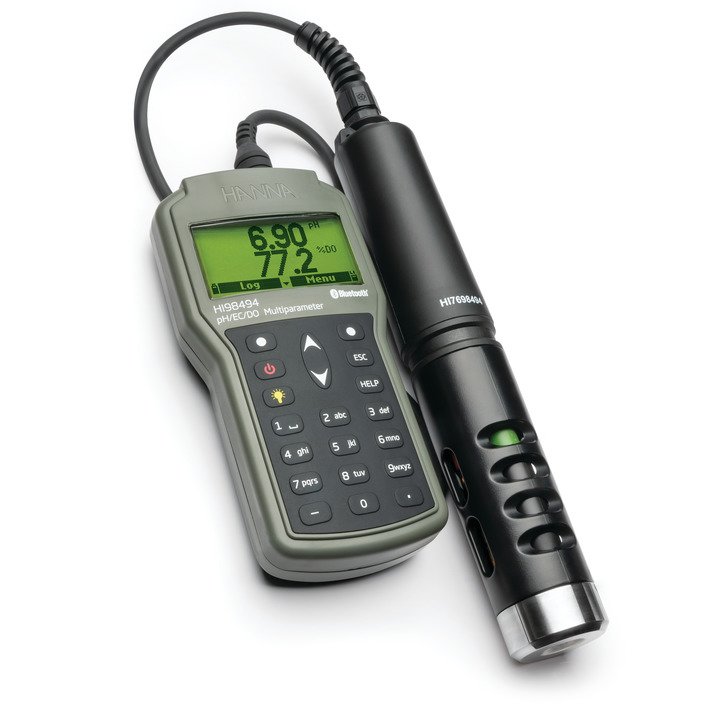 Multiparameter-Messgerät pH/EC/OPDO®-Messgerät mit Bluetooth®