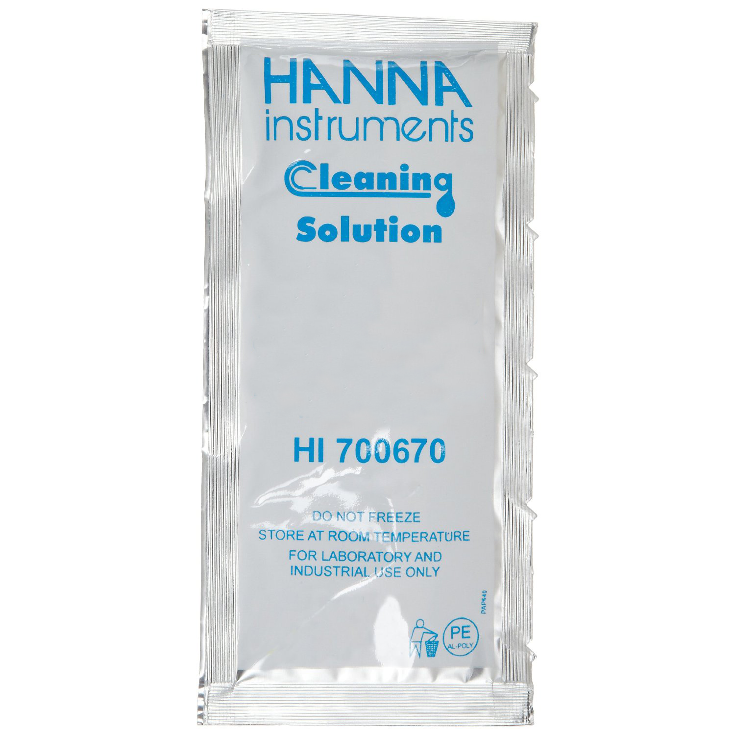 hi700670 Reinigungslösung für Elektroden, Anwendung Salzablagerungen, 25 x 20mL-Beutel