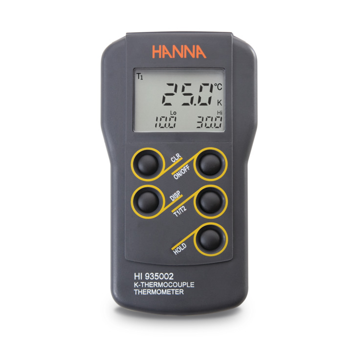 Typ-K-Thermoelement-Hand-Thermometer - 2-Kanal