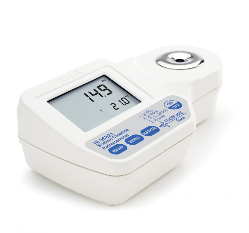 Natriumchlorid - Refraktometer digital, tragbar