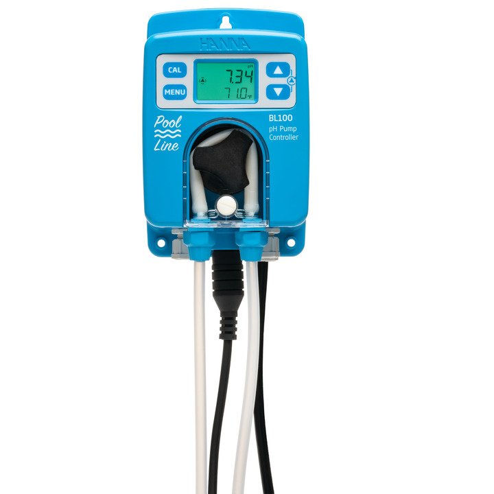 pH Controller mit Dosierpumpe für Swimmingpools, Whirlpools und Spas