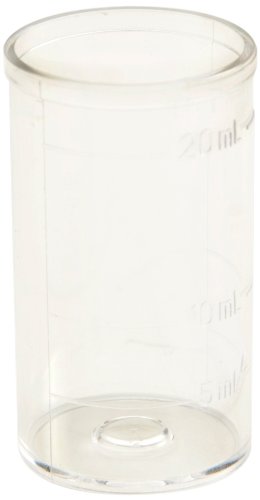 31nhot-zzvl-1 Kunststoffbecher 20 ml (10 Stück) gradiert
