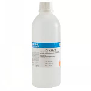 hi70636l Reinigungslösung für Elektroden, Anwendung Weinflecken, 500mL-Flasche