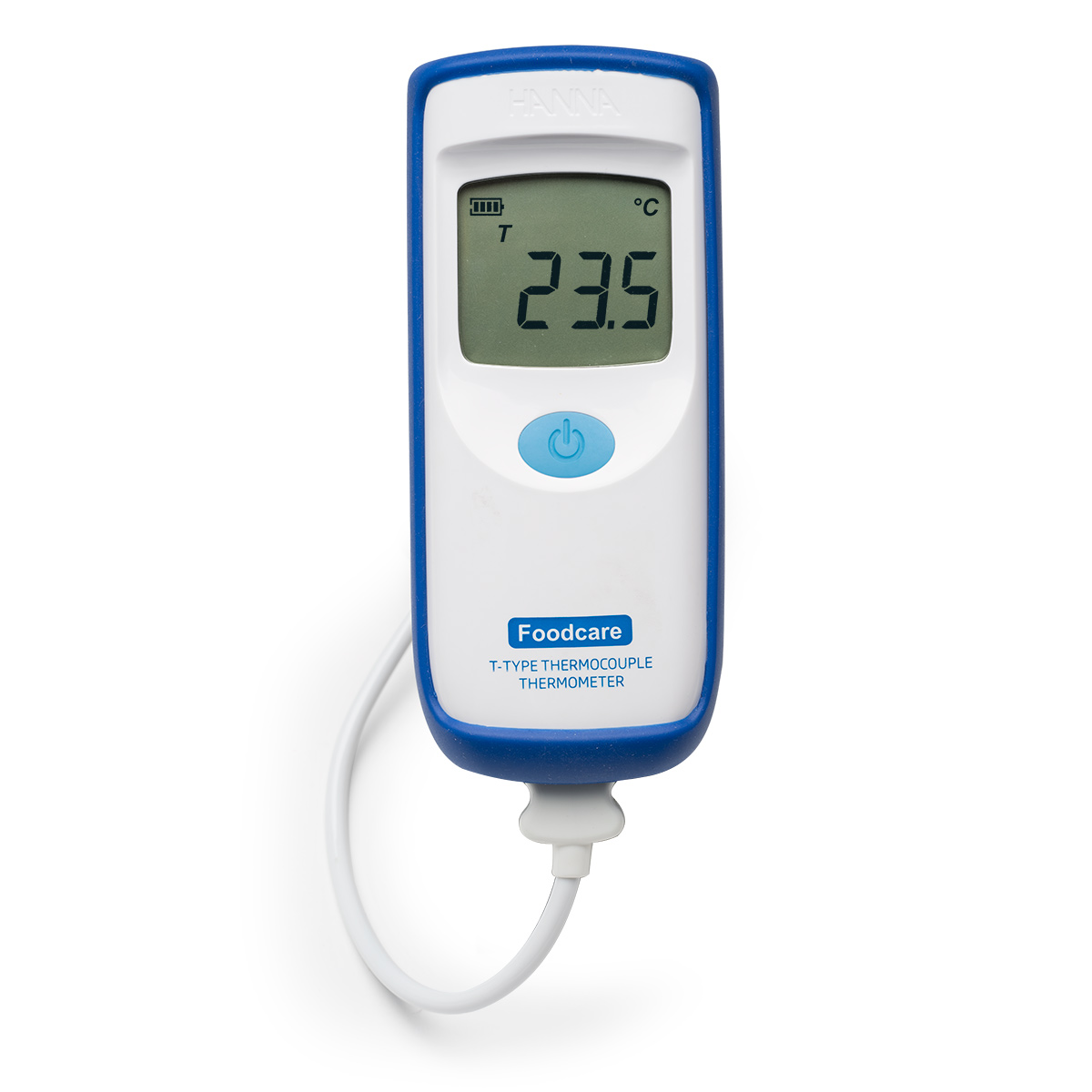 Thermometer für Lebensmittel mit wechselbarem Typ-T-Thermoelementfühler