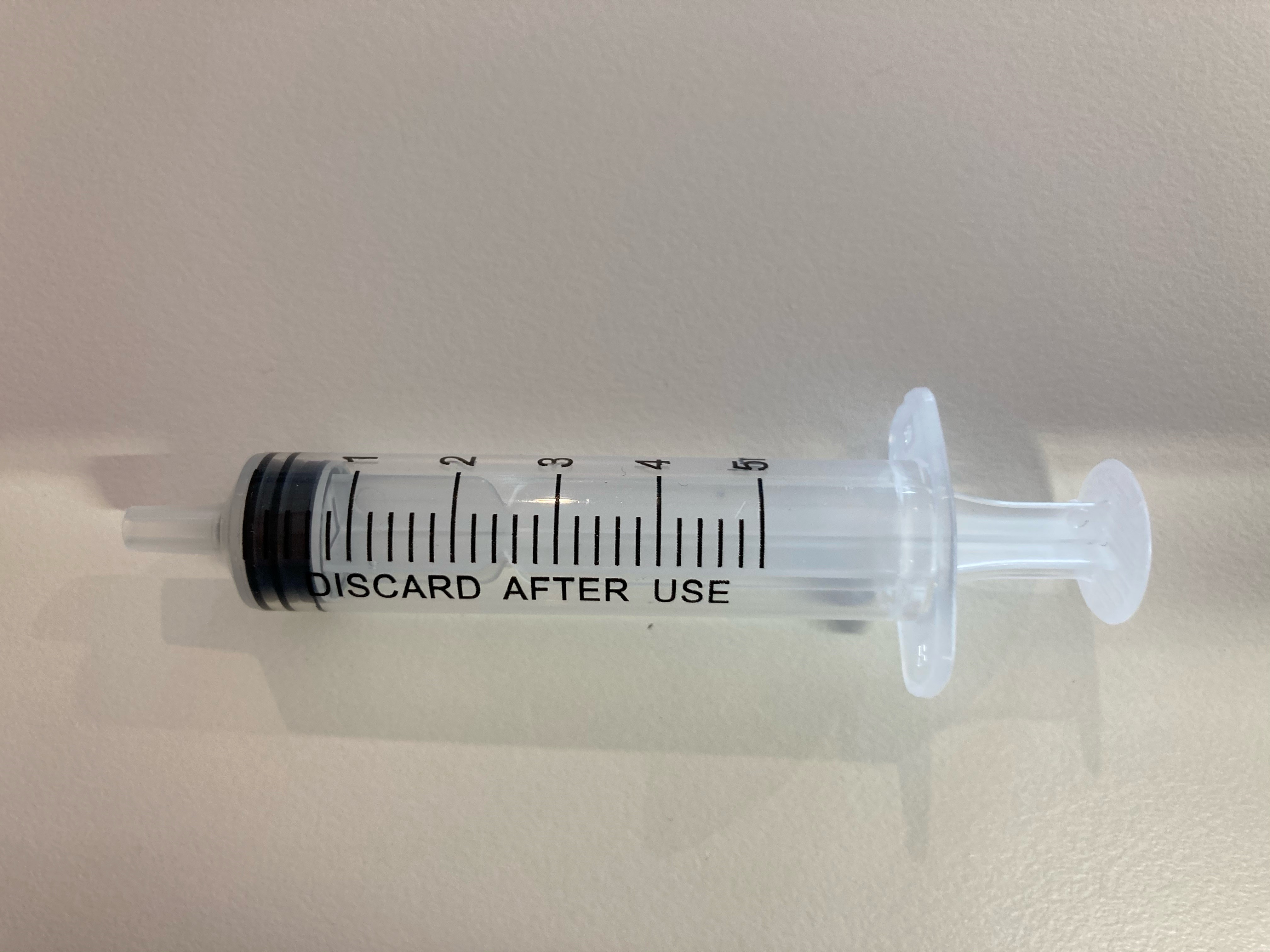 HI740226ACSMdfKHTQ0uS 5ml-Spritze mit schwarzer Markierung