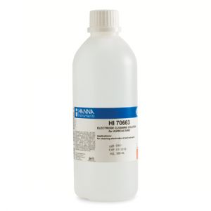 hi70663l Reinigungslösung für Elektroden, Anwendung Boden, 500mL-Flasche