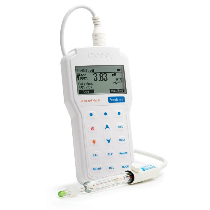 HI98169 Foodcare-pH-Meter für die Weinanalyse