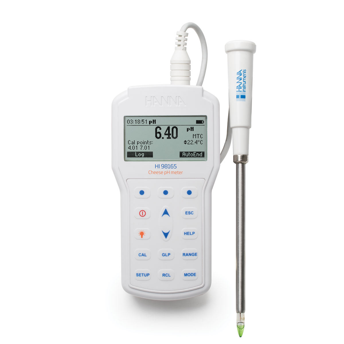 HI981655790da488adb5 Profesionelles Foodcare HACCP-pH-Meter für Käse